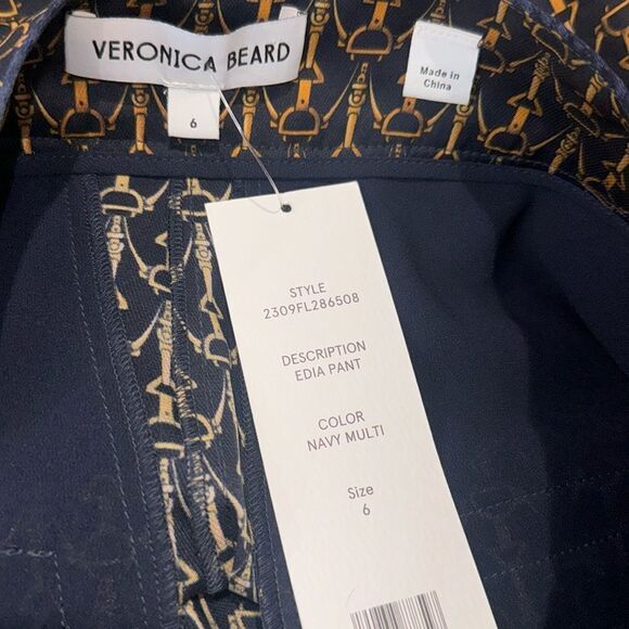 NWT Veronica Beard Edia Stirrup Pants Sz 6 - Picture 12 of 13